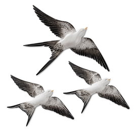 Aberto Design Flying Swallow - 2 Blanco y Negro
